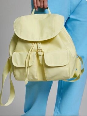 Year Of Ours - YOS X FFF Backpack in Baby Yellow - NWT